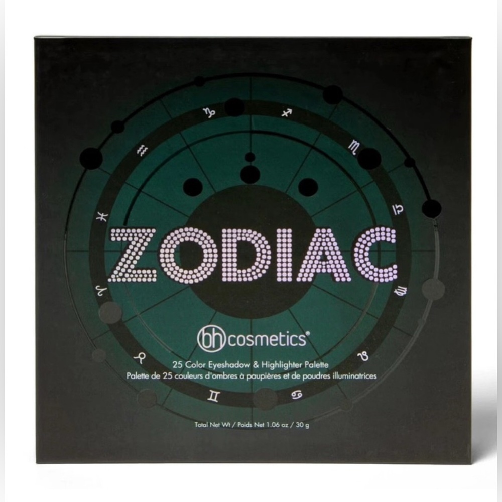 Zodiac Palette 25 Eyeshadow Color Bh Cosmetics Brand New